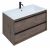 Тумба с раковиной Aquanet Lino 90 Дуб Веллингтон арт. 00271950_, изображение 4