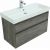 Тумба с раковиной Aquanet Nova Lite 100 дуб рошелье (2 ящика) арт. 00245253_, изображение 8