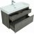 Тумба с раковиной Aquanet Nova Lite 100 дуб рошелье (2 ящика) арт. 00245253_, изображение 9