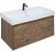 Тумба с раковиной Aquanet Nova Lite 100 дуб рустикальный (1 ящик) арт. 00254700_, изображение 10