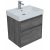 Тумба с раковиной Aquanet Nova Lite 60 дуб рошелье (2 ящика) арт. 00245241_, изображение 5