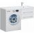 Тумба с раковиной Aquanet Нота 120 R белый арт. 00240161_, изображение 2