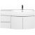 Тумба с раковиной Aquanet Опера 115 R белый (2 дверцы 2 ящика) арт. 00212992_, изображение 6