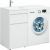Тумба с раковиной Aquanet Токио 110 L белый (напольная, 1 ящик) арт. 00239298_, изображение 2