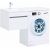 Тумба с раковиной Aquanet Токио 110 L белый (подвесная, 1 ящик) арт. 00239208_, изображение 2
