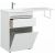 Тумба с раковиной Aquanet Токио 120 L белый (напольная, 1 ящик) арт. 00239300_, изображение 15