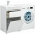 Тумба с раковиной Aquanet Токио 120 L белый (напольная, 1 ящик) арт. 00239300_, изображение 5