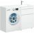 Тумба с раковиной Aquanet Токио 120 R белый (напольная, 1 ящик) арт. 00239301_, изображение 2