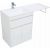 Тумба с раковиной Aquanet Токио 130 L белый (напольная, 1 ящик, 2 дверцы) арт. 00239215_, изображение 8