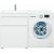 Тумба с раковиной Aquanet Токио 130 L белый (напольная, 1 ящик) арт. 00239302_, изображение 6