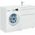 Тумба с раковиной Aquanet Токио 130 R белый (напольная, 1 ящик) арт. 00239303_, изображение 2