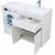 Тумба с раковиной Aquanet Токио 130 R белый (напольная, 1 ящик, 2 дверцы) арт. 00239216_, изображение 7