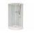Душевая кабина Frank F410 М White низкий поддон_
