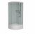 Душевая кабина Frank F400/2 М White высокий поддон_