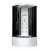 Душевая кабина Royal Bath 100BK3-BT-CH (черное/прозрачное) 100x100x217_