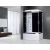 Душевая кабина Royal Bath 8100BP3-BT-CH (черное/прозрачное) левая 100x80x217_, изображение 2