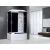 Душевая кабина Royal Bath 8100BP3-BT-CH (черное/прозрачное) правая 100x80x217_, изображение 2