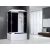 Душевая кабина Royal Bath 8100BP6-BT-CH (черное/прозрачное) правая 100x80x217_, изображение 2