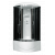 Душевая кабина Royal Bath 90BK6-BT-CH (черное/прозрачное) 90x90x217_
