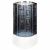 Душевая кабина Deto BМ4510 N с гидромассажем BLACK_, изображение 2
