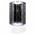 Душевая кабина Deto BМ4590 N без крыши BLACK_