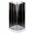 Душевая кабина Deto L801 N без крыши с гидромассажем BLACK_, изображение 2