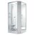Душевая кабина Orans SR-89101RS белая, с баней_