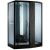 Душевая кабина Orans SR-89105RS черная, с баней_