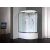 Душевая кабина Royal Bath 8120BK1-T-CH (прозрачное) левая 120x80x217 + пульт_, изображение 2