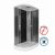 Душевая кабина Niagara NG-4512-14R BLACK 1200х800х2150_