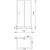Душевой уголок Aquanet Alfa NAA1131 150x80, прозрачное стекло_, изображение 6