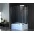 Душевой угол Royal Bath 8100BP-T-CH (прозрачное) левый_