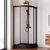 Душевой уголок Am.Pm Gem 1/4 Rond W90G-401-090BT 90x90_