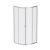 Душевой уголок Am.Pm X-Joy Twin Slide W88G-205-080MT 80x80_
