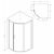 Душевой уголок Am.Pm Like Solo Slide W83G-315-090CG 90x90_, изображение 9