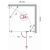 Душевой уголок BelBagno KRAFT-AH-12-100/80-C-Cr-R_, изображение 8