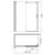 Душевой уголок Gemy Modern Gent S25191B-A6-80_, изображение 4