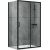 Душевой уголок ABBER Schwarzer Diamant AG30120B-S80B_