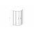 Душевой угол Royal Bath RB100HKD-C-BL 100x100 (матовое стекло)_, изображение 2