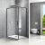 Душевой уголок Vincea Slim VSR-2SL9012CLB-L, 1200*900, матовый черный, стекло прозрачное, левый_