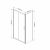 Душевой уголок Vincea Garda VSR-1G9013CLB, 1300*900, черный, стекло прозрачное, Размер: 130х90, Профиль: Черный, Стекло: Прозрачное_, изображение 6