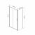 Душевой уголок Vincea Garda VSR-1G9014CL, 1400*900, хром, стекло прозрачное, Размер: 140х90, Профиль: Хром, Стекло: Прозрачное_, изображение 6