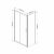 Душевой уголок Vincea Garda VSR-1G9014CH, 1400*900, хром, стекло шиншилла, Размер: 140х90, Профиль: Хром, Стекло: Шиншилла_, изображение 8