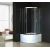 Душевой угол Royal Bath 100BK-T-CH 100x100x200 (прозрачное)_