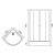 Душевой угол Royal Bath 100HK-C-CH 100x100x200 (матовое)_, изображение 5