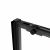 Душевая дверь Vincea Slim Soft VDS-1SS130CLB, профиль черный, стекло прозрачное_, изображение 3