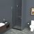 Душевая дверь BelBagno UNO-B-1-90-C-Cr_