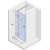 Душевая дверь в нишу Riho Scandic NXT X104 78x200 L профиль черный_, изображение 2