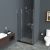 Душевая дверь BelBagno UNO-B-12-30+60-C-Cr_