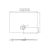 Акриловый душевой поддон Riho Basel 402 90x80 белый + сифон DC120050000000S_, изображение 2